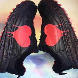 Ugg X Valentine Sneaker Triple Black with Red Sole